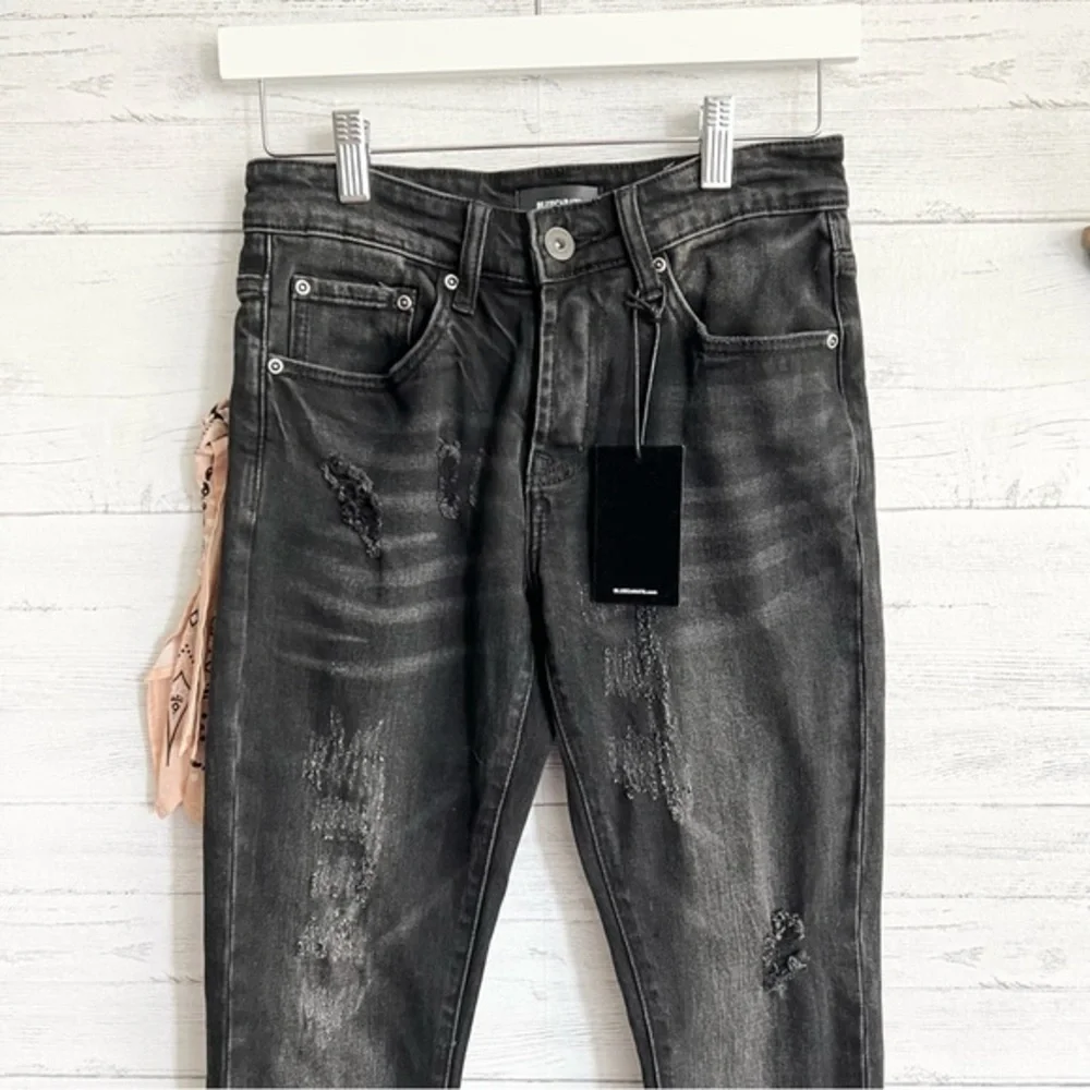 Bluecarats The McQueen Slim Fit Jean in Black size 28.